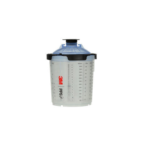 3M 26301 PPS Spray Cup System Kit, Standard, 22 oz, 650 mL, 125 Micron Filter (7100284556)