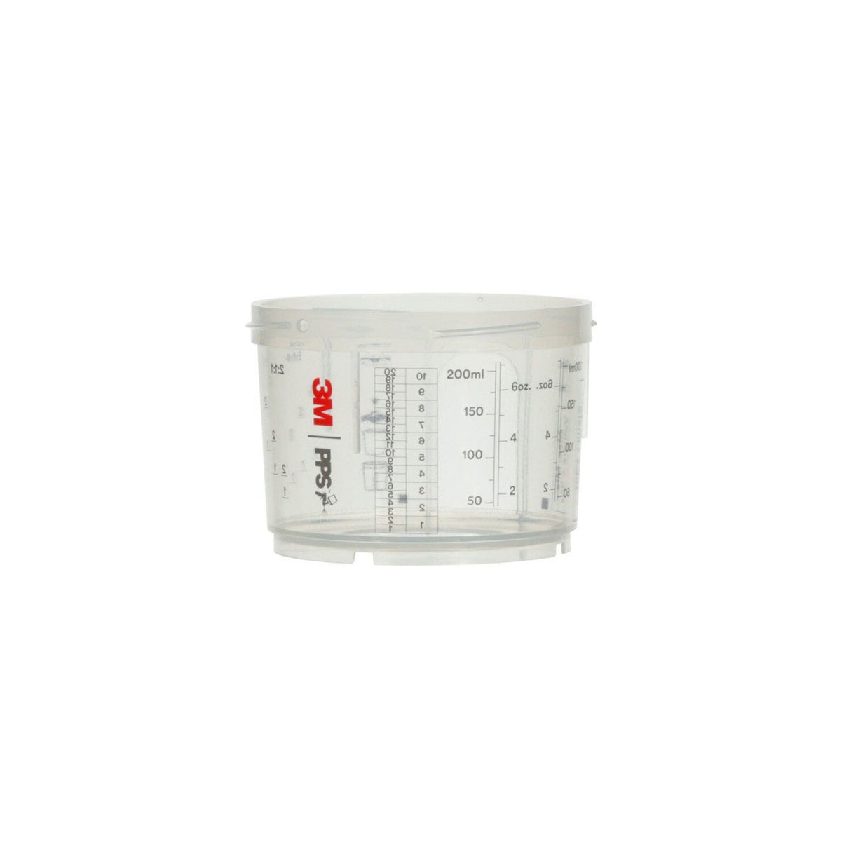 3M 26115 PPS Spray Gun Cup, Mini, 6 4/5 fl oz (200 mL) (7100284626) (8 Pack)