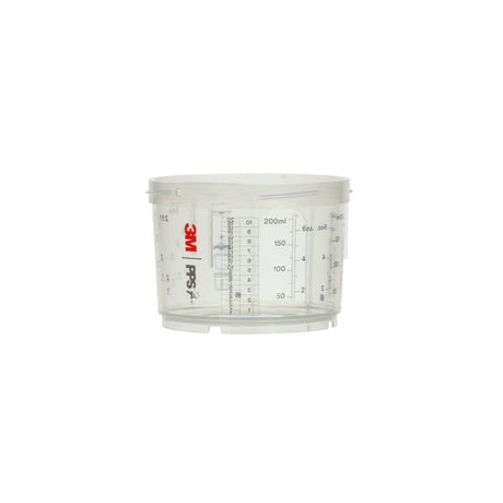 3M 26115 PPS Spray Gun Cup, Mini, 6 4/5 fl oz (200 mL) (7100284626) (8 Pack)