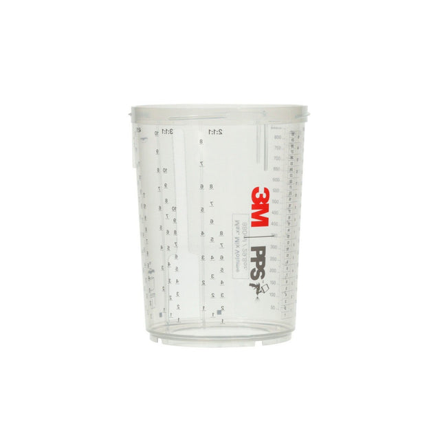 3M 26023 PPS 2.0 Series Spray Gun Cup, Large, 28 fl oz (850 mL) (7100284628) (8 Pack)