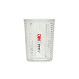 3M 26023 PPS 2.0 Series Spray Gun Cup, Large, 28 fl oz (850 mL) (7100284628) (8 Pack) - 2