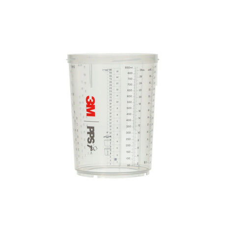 3M 26023 PPS 2.0 Series Spray Gun Cup, Large, 28 fl oz (850 mL) (7100284628) (8 Pack) - 3