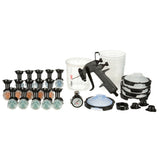 3M PPS Performance Spray Gun Starter Kit with PPS 2.0 Spray Cup System, 15 Replaceable Gravity HVLP Atomizing Heads, Air Control Valve (26778) (7100285101)  - (2Pack)
