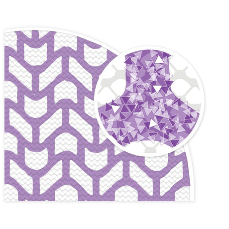 3M 710W Cubitron II Net Disc, 150+, Purple, 8 in x NH, Die 800L, Hook & Loop (7100287463) (300 Pack) - 2