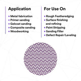 3M 710W Cubitron II Net Disc, 150+, Purple, 8 in x NH, Die 800L, Hook & Loop (7100287463) (300 Pack) - 6