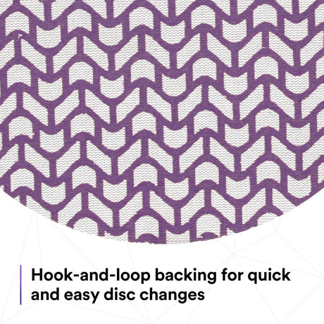 3M 710W Cubitron II Net Disc, 150+, Purple, 8 in x NH, Die 800L, Hook & Loop (7100287463) (300 Pack) - 10
