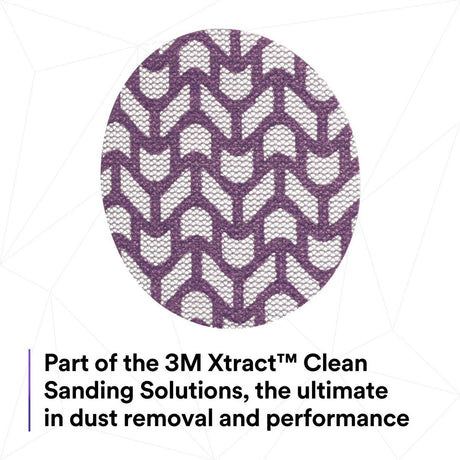 3M 710W 88485 Cubitron II Hookit Clean Sanding Net Disc, 80+, Purple, 3 in, Die 300V (7100287538) (300 Pack) - 7
