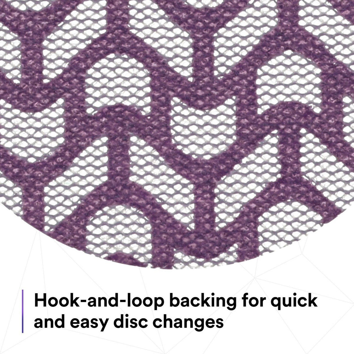 3M 710W 88485 Cubitron II Hookit Clean Sanding Net Disc, 80+, Purple, 3 in, Die 300V (7100287538) (300 Pack) - 9