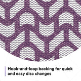 3M 710W 88485 Cubitron II Hookit Clean Sanding Net Disc, 80+, Purple, 3 in, Die 300V (7100287538) (300 Pack) - 9