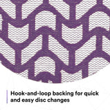 3M 710W Cubitron II Hookit Net Disc, 320+, 3 in, Die 300V, Hook and Loop, Purple, Dust-Free Sanding (7100287540) (300 Pack) - 9