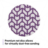 3M 710W Cubitron II Hookit Clean Sanding Net Disc, 240+, 3 in x NH, Die 300V, Purple (7100287826) (300 Pack) - 3