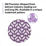 3M 710W Cubitron II Hookit Clean Sanding Net Disc, 240+, 3 in x NH, Die 300V, Purple (7100287826) (300 Pack) - 5