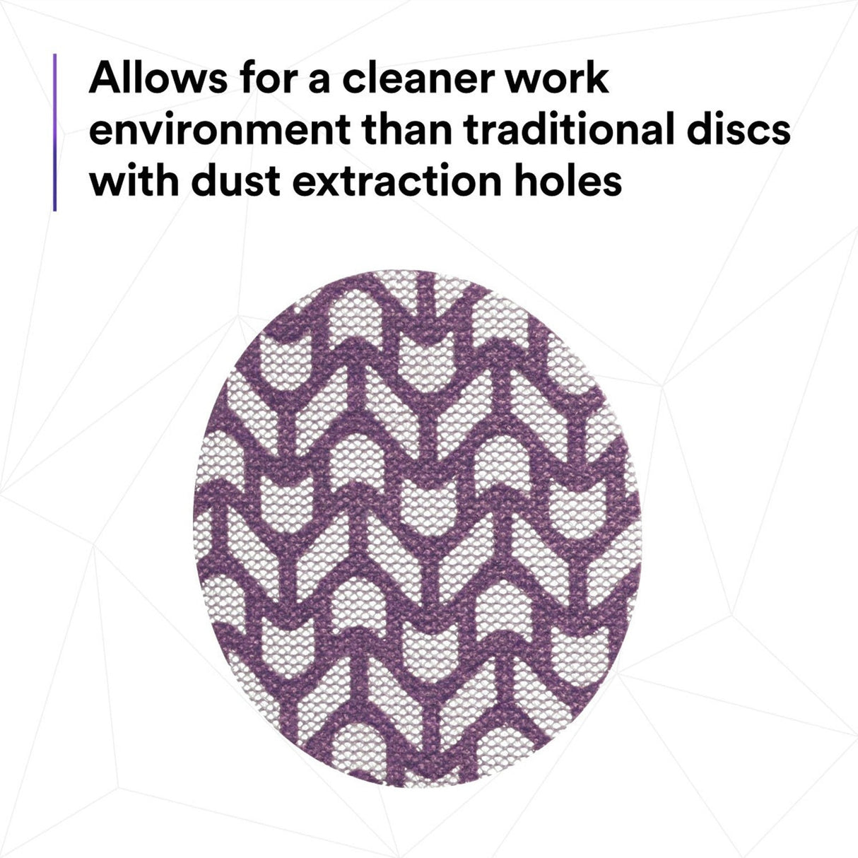 3M 710W Cubitron II Hookit Net Disc, 120+, Purple, 3 in x NH, Die 300V (7100287828) (300 Pack) - 8
