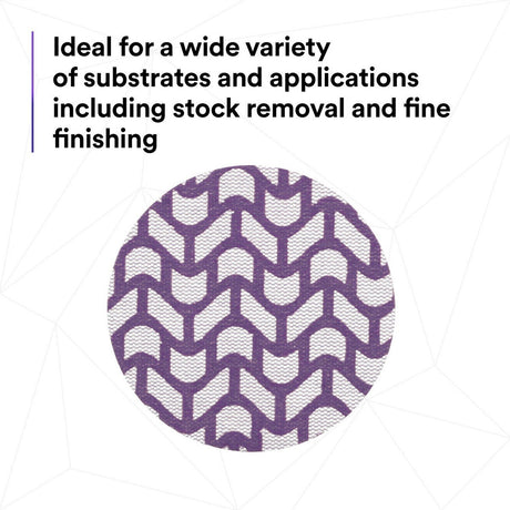 3M 710W Xtract Hookit Net Disc, 150+, 3 in x NH, Die 300V, Purple (7100287831) (300 Pack) - 10