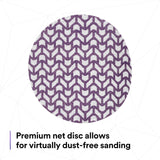 3M 710W Cubitron II Hookit Net Disc, 80+, Purple, 6 in x NH, Die 600Z (7100288129) (300 Pack) - 3