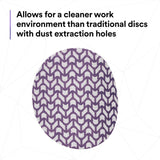 3M 710W Cubitron II Hookit Net Disc, 80+, Purple, 6 in x NH, Die 600Z (7100288129) (300 Pack) - 8