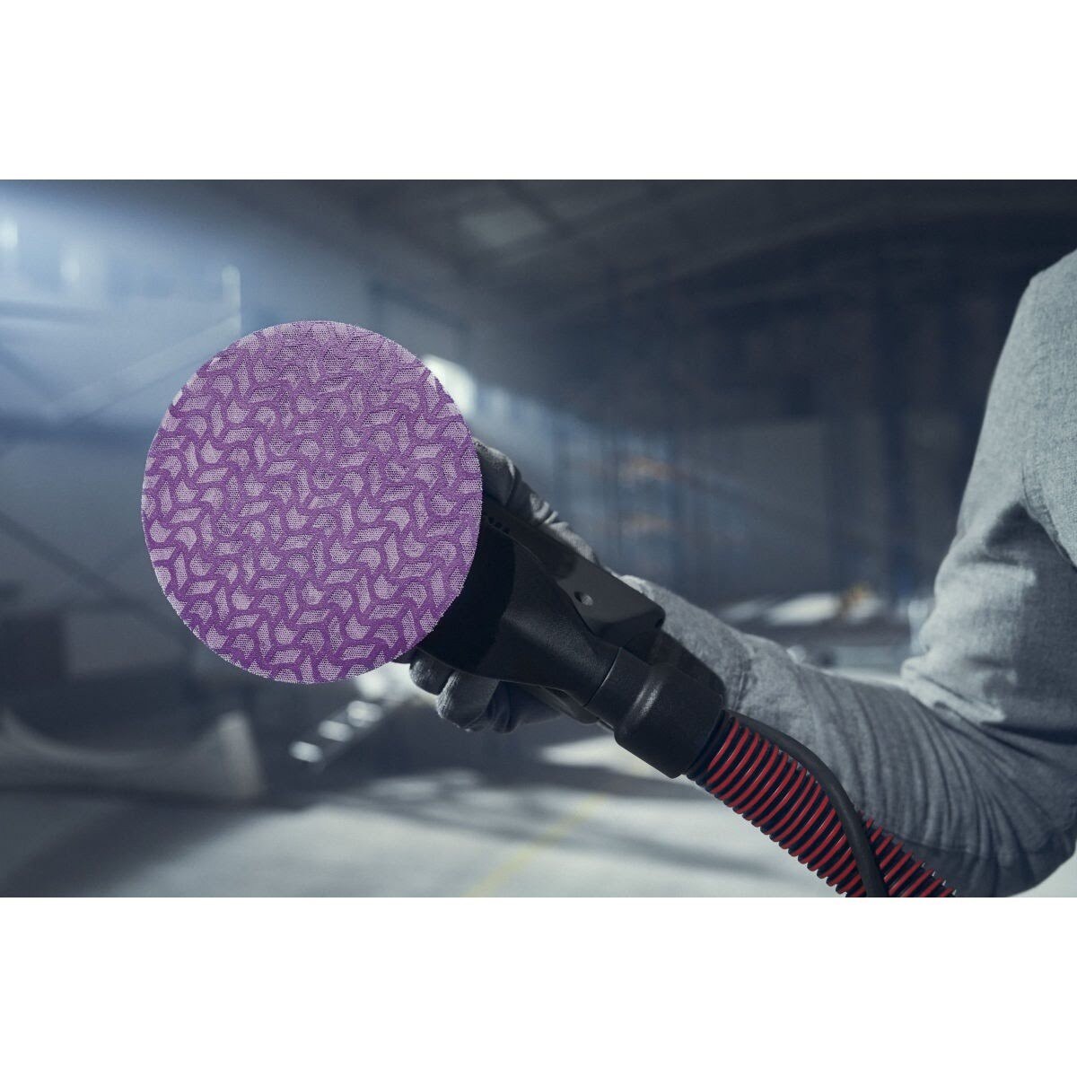 3M 310W Xtract Clean Sanding Net Disc, Precision Shaped Ceramic, 150 Plus, Blue, 6 in x NH, Die 600Z, Hook and Loop (7100288131) (300 Pack) - 2