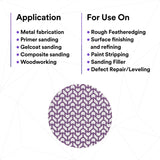 3M 710W Xtract Cubitron II Net Disc, 220 Plus, Hook and Loop, Purple, 6 in, Die 600Z (7100288135) (300 Pack) - 6