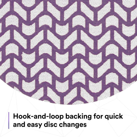 3M 710W Xtract Cubitron II Net Disc, 220 Plus, Hook and Loop, Purple, 6 in, Die 600Z (7100288135) (300 Pack) - 10