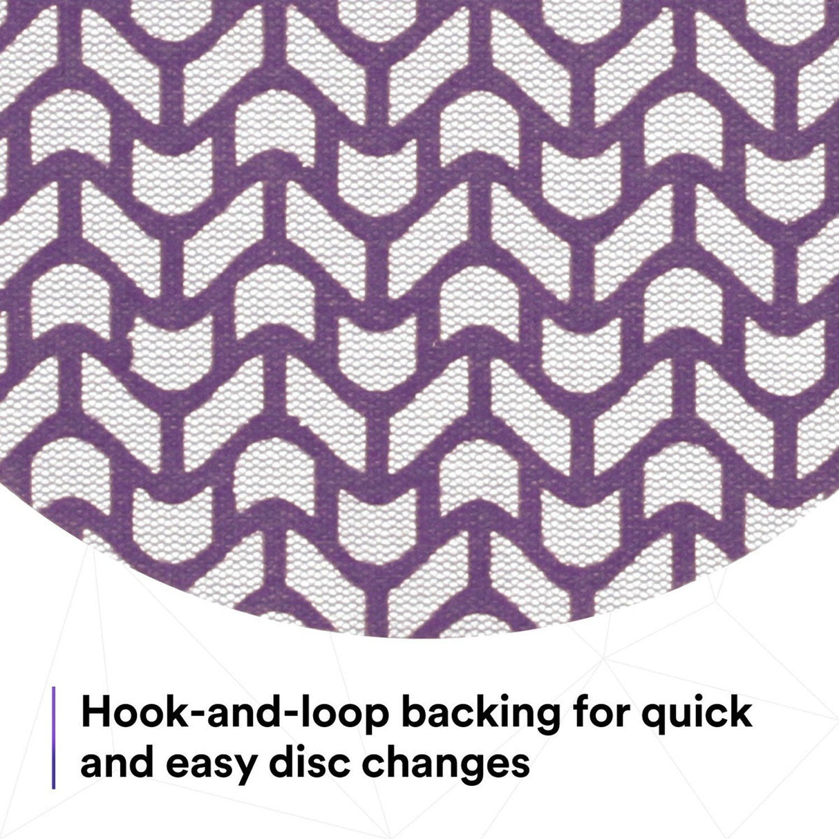 3M 710W 88462 Cubitron II Clean Sanding Xtract Net Disc, 320+, 6 in x NH, Die 600Z, Purple, Hook and Loop (7100288139) (300 Pack) - 9
