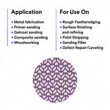 3M 710W Xtract Net Disc, 120+, 5 in x NH, Die 500X, Hook & Loop, Purple (7100288225) (300 Pack) - 5
