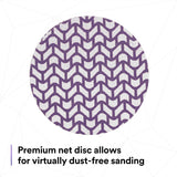 3M 710W Cubitron II Hookit Net Disc, 220+, Purple, 5 in x NH, Die 500X (7100288230) (300 Pack) - 4
