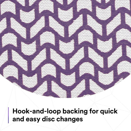 3M 710W Cubitron II Hookit Net Disc, 220+, Purple, 5 in x NH, Die 500X (7100288230) (300 Pack) - 9