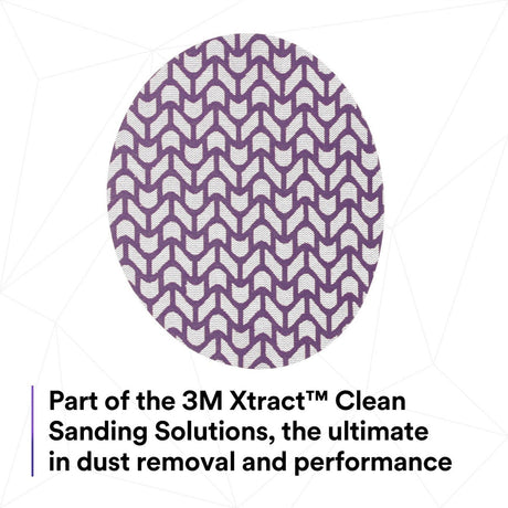 3M 710W 88457 Cubitron II Net Disc, 150+ Grit, 6 in, Die 600Z, Hook and Loop, Purple (7100288232) (300 Pack) - 6