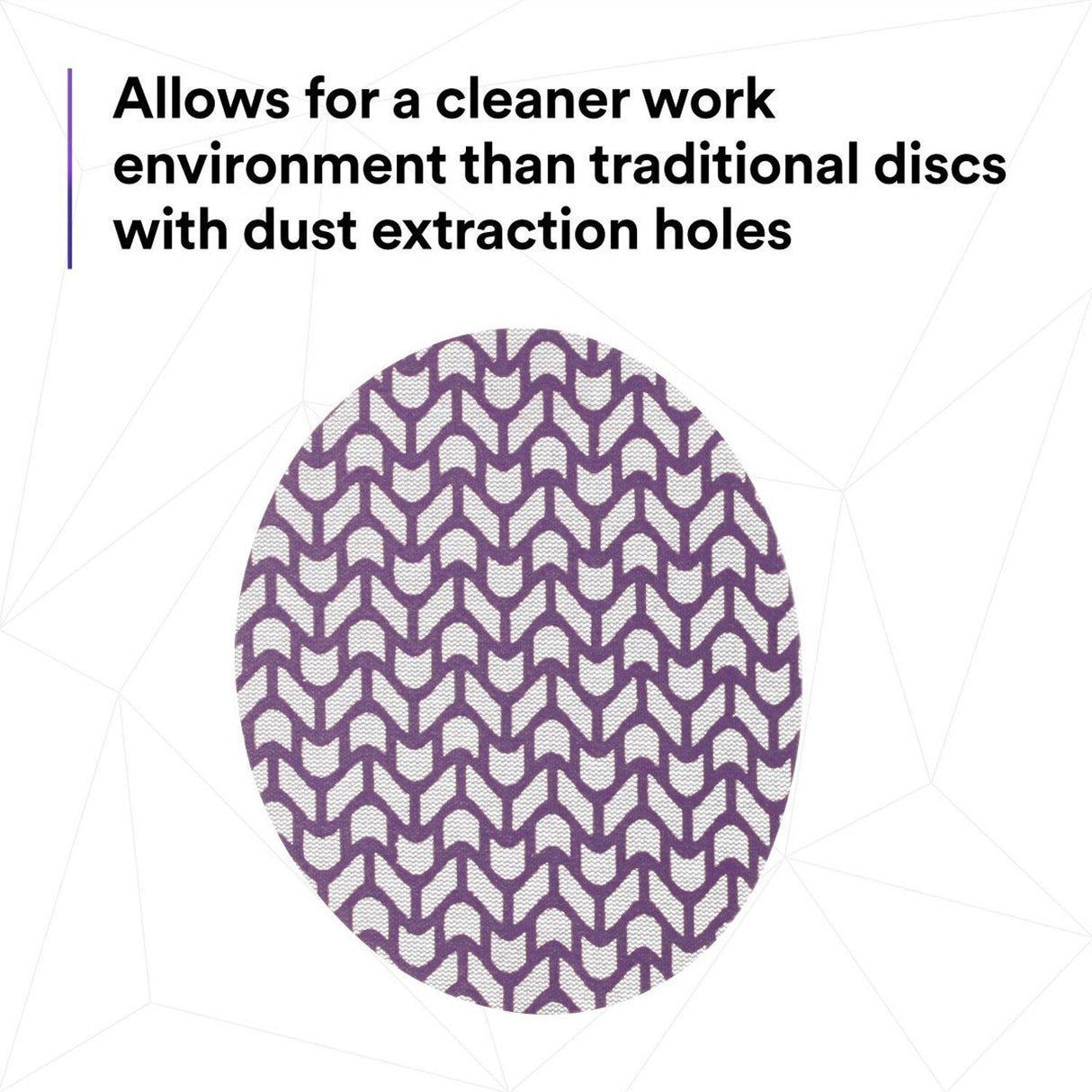 3M 710W 88457 Cubitron II Net Disc, 150+ Grit, 6 in, Die 600Z, Hook and Loop, Purple (7100288232) (300 Pack) - 7