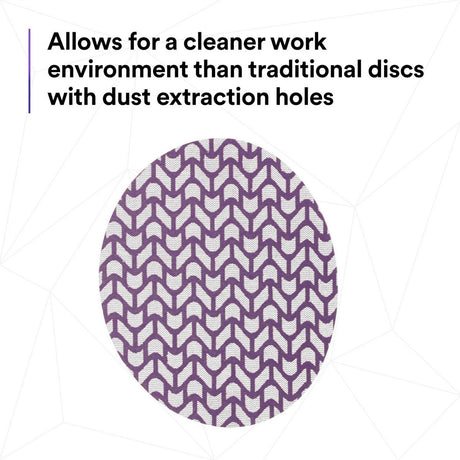 3M 710W 88457 Cubitron II Net Disc, 150+ Grit, 6 in, Die 600Z, Hook and Loop, Purple (7100288232) (300 Pack) - 7
