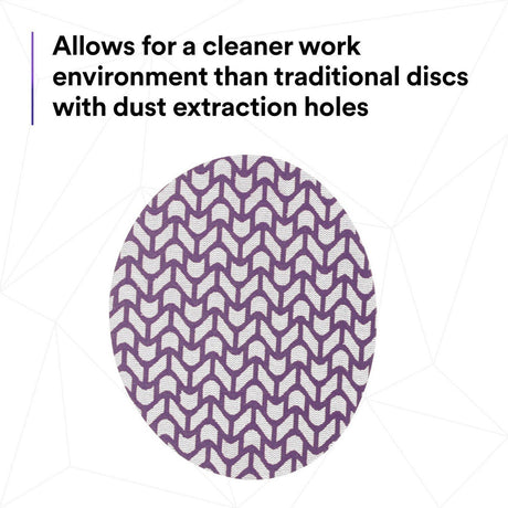 3M 710W 88458 Cubitron II Hookit Net Disc, 180+, Purple, 6 in, Die 600Z (7100288233) (300 Pack) - 8