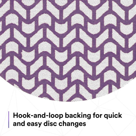 3M 710W 88458 Cubitron II Hookit Net Disc, 180+, Purple, 6 in, Die 600Z (7100288233) (300 Pack) - 9