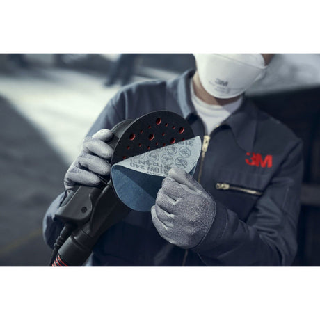 3M 310W Xtract Clean Sanding Net Disc, 120+, 5 in x NH, Die 500X (7100288241) (300 Pack) - 7