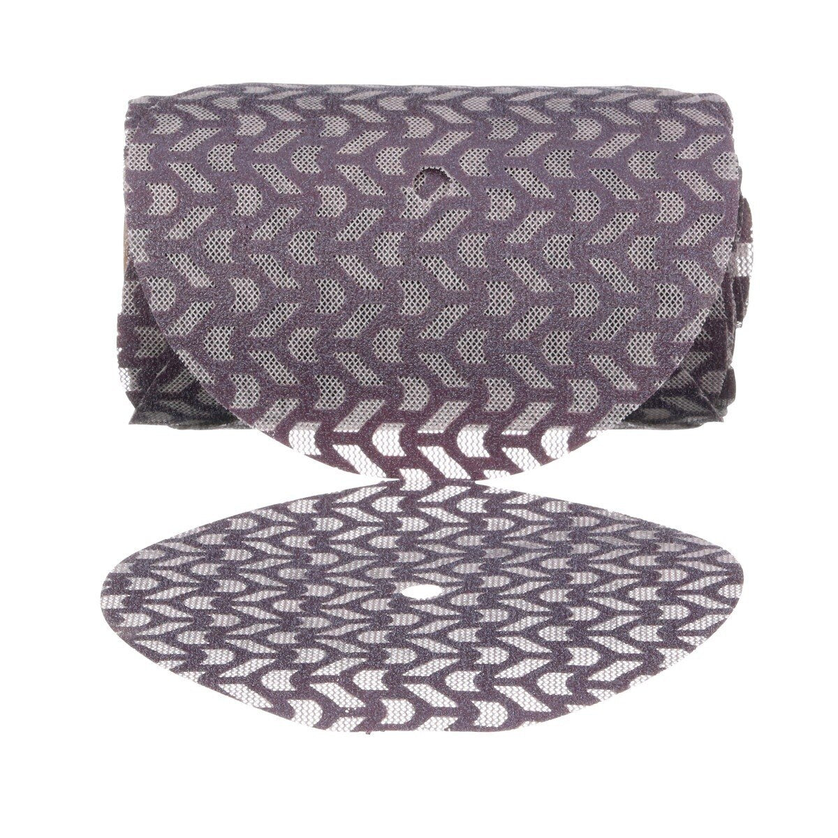 3M 710W Cubitron II Hookit Net Disc Roll, Precision Shaped Ceramic, 80 Plus Grit, Purple, 6 in, 50 Discs per Roll (31650) (7100291684)  - (6 Pack) - 3