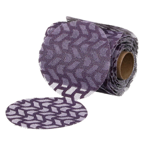 3M 710W Cubitron II Hookit Net Disc Roll, 3 in, 80+ Grit, Purple, 50 Discs per Roll (31679) (7100291693)  - (6Pack)