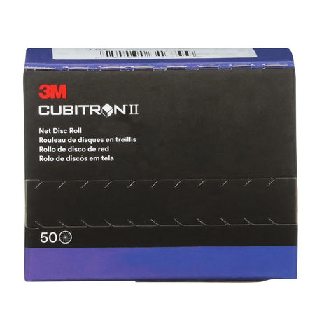 3M 710W Cubitron II Hookit Net Disc Roll, 3 in, 80+ Grit, Purple, 50 Discs per Roll (31679) (7100291693)  - (6Pack) - 5
