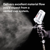 3M 26264 PPS Series 2.0 Vented Spray Cups Kit, Large (32.1 fl oz, 950 ml), 200 Micron Filter (7100292052) - 7