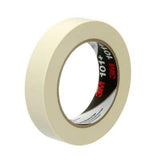 3M 101+ Value Masking Tape, Tan, 24 mm x 55 m, 5.1 mil (7100293675)