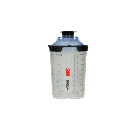 3M 26312 PPS Spray Cup System Kit, Midi, 13.5 fl oz, 125 Micron Filter (7100296772) - 2