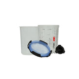 3M 26312 PPS Spray Cup System Kit, Midi, 13.5 fl oz, 125 Micron Filter (7100296772) - 5
