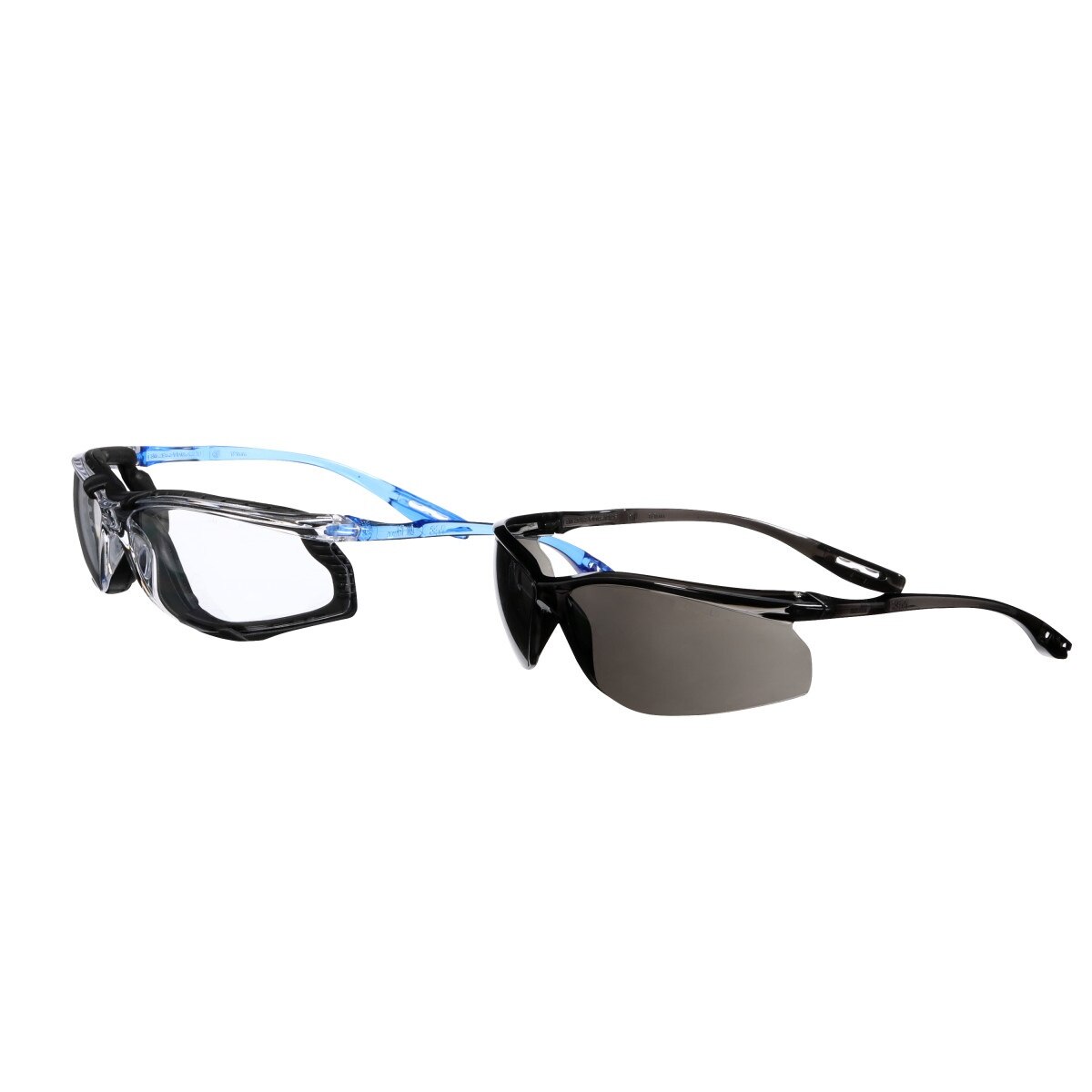 3M VCCS01-FM VCCS02 VCCS01-FM-02-PAK Virtua Protective Eyewear CCS Series Value Pack Anti-Fog Anti-Scratch ANSI Z87.1 Clear and Gray Lens (7100300233) (100 Pack) - 4