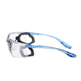3M 43490 VCCS01-FM/VCCS01 Virtua Safety Glasses, CCS and Virtua Sport CCS, Anti-Fog, Anti-Scratch, Clear Lens, ANSI Z87, Corded Ear Plug Control System, Removable Foam Gasket (7100300574) (100 Pack) - 2