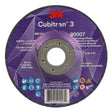 3M 90007 Cubitron 3 Depressed Center Grinding Wheel, 36+ Grit, Type 27, 5 in x 1/4 in x 7/8 in ANSI for Heavy-Duty Weld Grinding and Deburring (7100303967) (20 Pack)