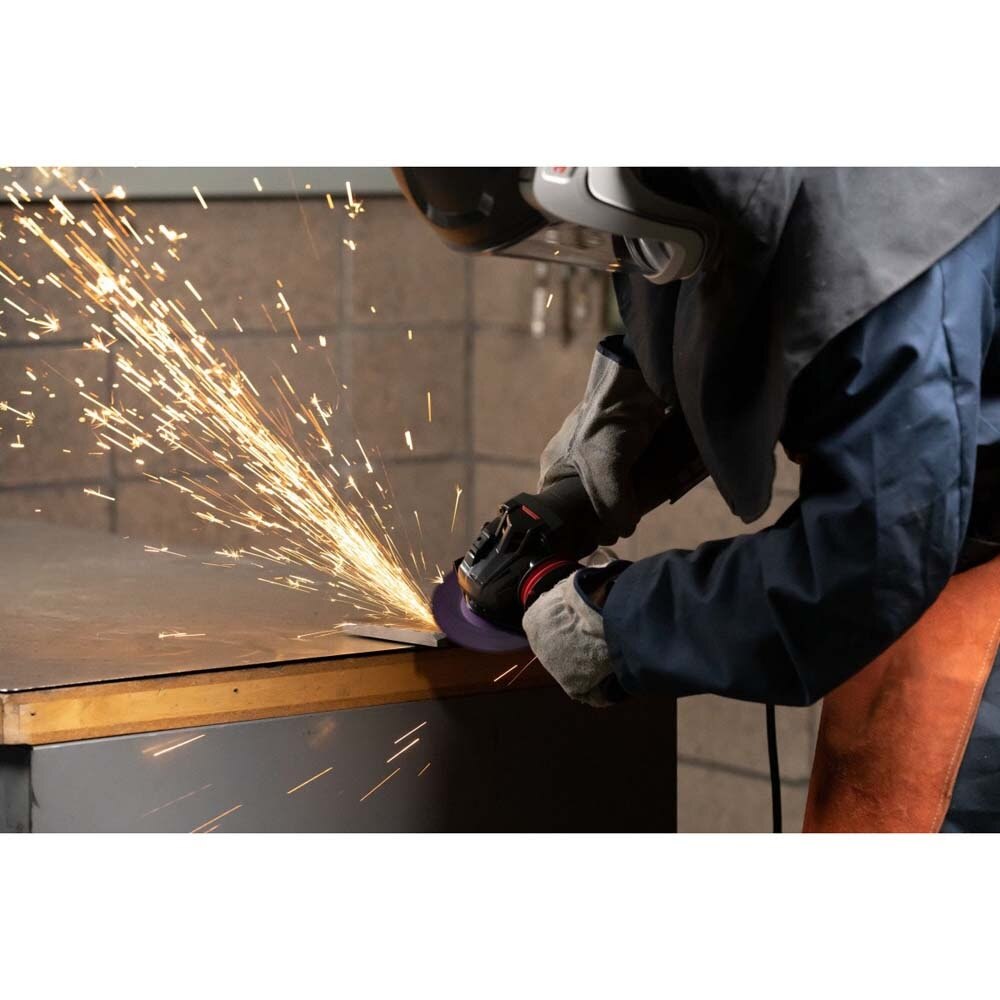 3M 90007 Cubitron 3 Depressed Center Grinding Wheel, 36+ Grit, Type 27, 5 in x 1/4 in x 7/8 in ANSI for Heavy-Duty Weld Grinding and Deburring (7100303967) (10 Pack) - 6