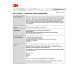 3M 90007 Cubitron 3 Depressed Center Grinding Wheel, 36+ Grit, Type 27, 5 in x 1/4 in x 7/8 in ANSI for Heavy-Duty Weld Grinding and Deburring (7100303967) (20 Pack) - 10