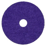3M 1187C Cubitron Fibre Disc 36+ Precision Shaped Ceramic Purple 5 in x 7/8 in Center Hole (7100308532) (100 Pack)