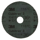 3M 1187C Cubitron 3 Fibre Disc , 36+, 4-1/2 in x 7/8 in, Die 450E (7100309788) (25 Pack) - 2