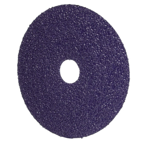 3M 1182C Cubitron Fibre Disc, 36+, Purple, 4 in x 5/8 in, Die 400FF (7100309791) (100 Pack) - 5