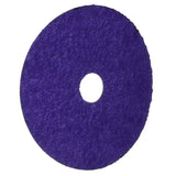 3M 1187C Cubitron Fibre Disc, 36+, Purple, 4 in x 5/8 in Center Hole, Precision Shaped Ceramic, Medium High Pressure Grinding, Weld Removal, Beveling (7100309792) (100 Pack) - 4
