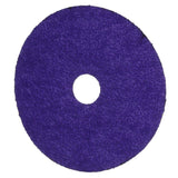 3M 1187C Cubitron Fibre Disc, 36+, Purple, 4 in x 5/8 in Center Hole, Precision Shaped Ceramic, Medium High Pressure Grinding, Weld Removal, Beveling (7100309792) (100 Pack) - 5